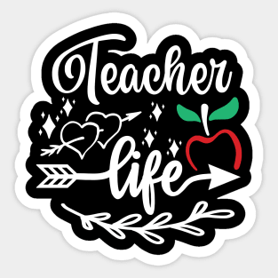 Teacher Life Sticker